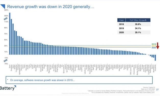 Software Sales Growth Slowed In 2020